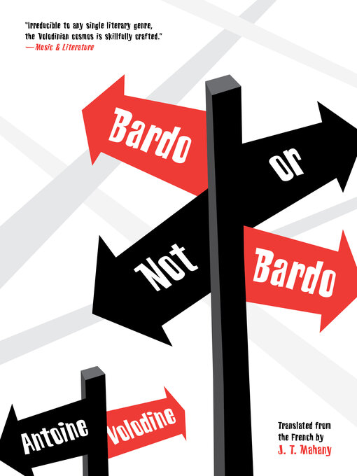 Title details for Bardo or Not Bardo by Antoine Volodine - Available
